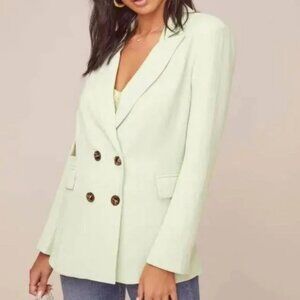 ASTR The Label Zodiac Blazer Spearmint